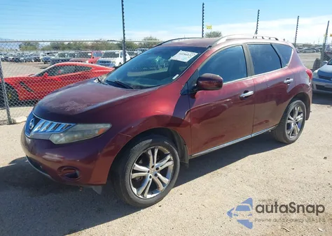 2009 Nissan Murano Le из США, поврежденный, VIN JN8AZ18W59W126037